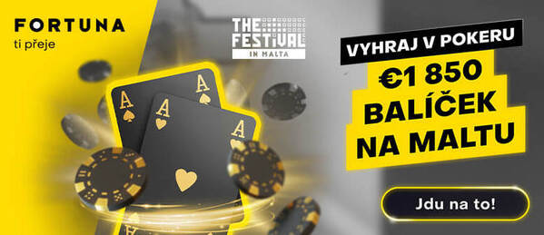 Kvalifikace na The Festival Malta jen u Fortuny