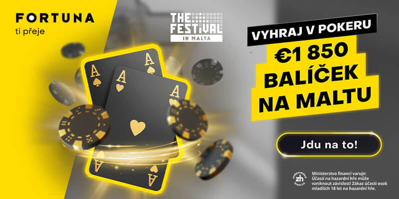 Kvalifikace na The Festival Malta jen u Fortuny