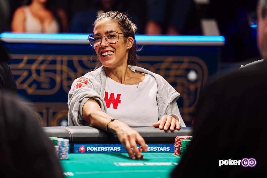 Leo Margets během WSOP 2025 Main Eventu na PokerGO.com
