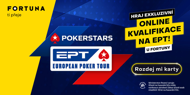 Fortuna Poker nabízí online kvalifikace na EPT Barcelona!