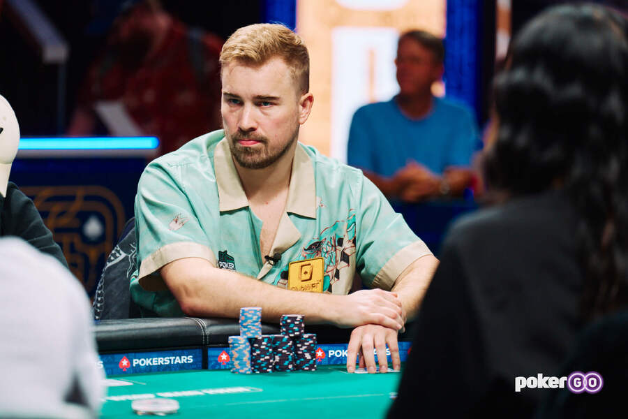 Adam Hendrix na WSOP 2025 od PokerGO.com