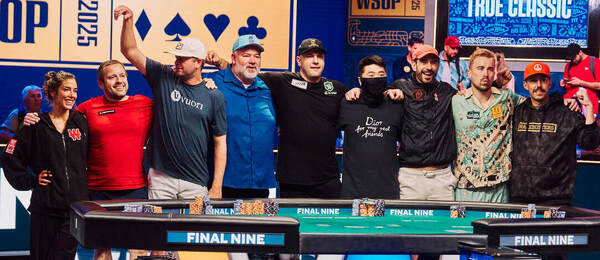 Finalisté WSOP 2025 Main Eventu