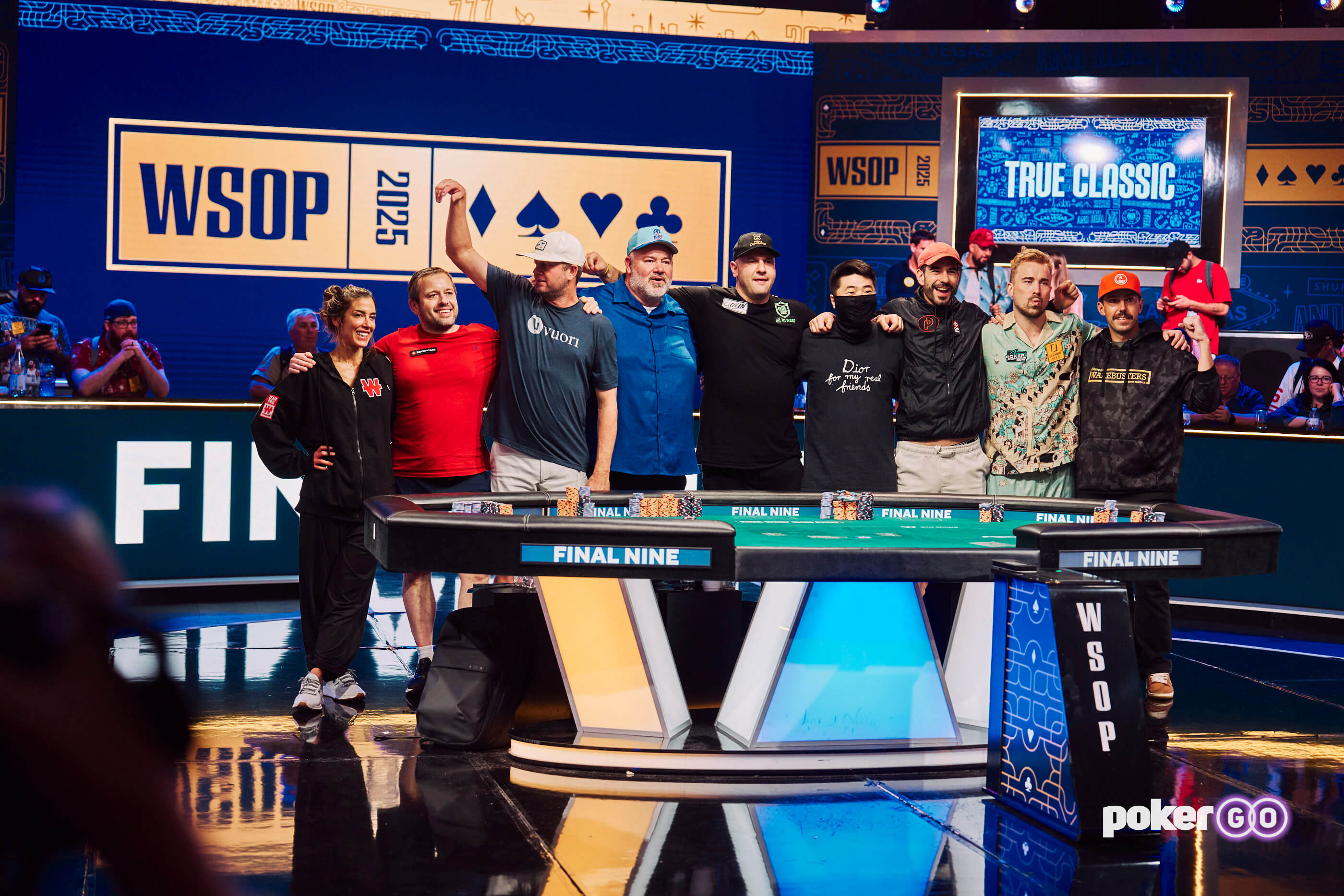 Finalisté WSOP 2025 Main Eventu