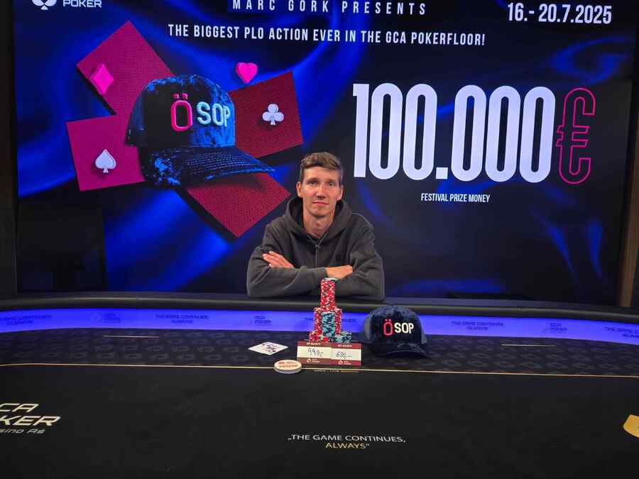 Aleš Mára zvítězil v NLH PKO turnaji v Grand Casinu Aš