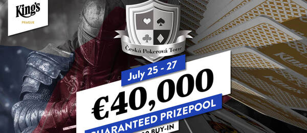Česká Pokerová Tour v King’s Praha nabídne garanci €40.000