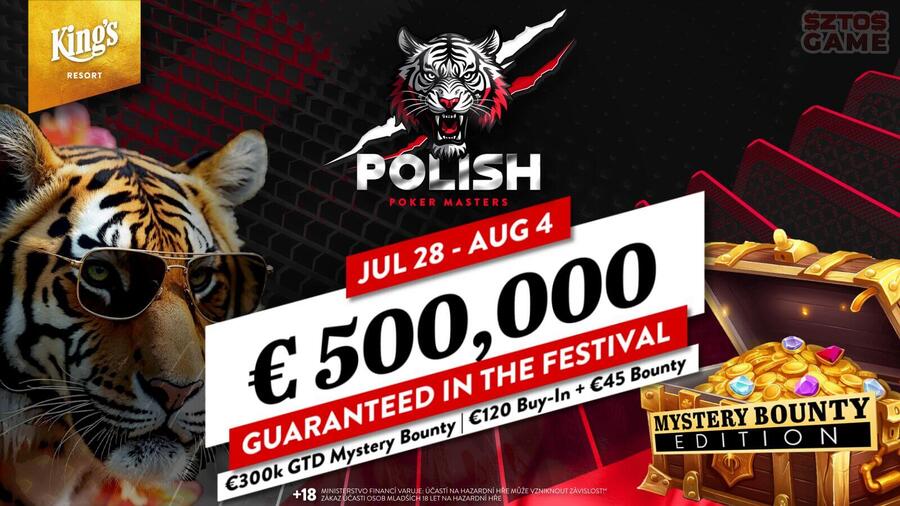 Festival PPM v King’s Casino Rozvadov garantuje celkem €500.000