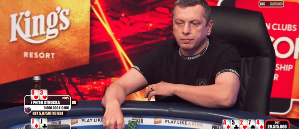 Jiří Heidtke ve finále GCCOP Main Eventu v King’s
