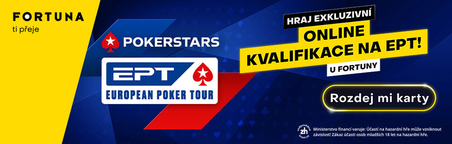 Fortuna Poker nabízí online kvalifikace na EPT Barcelona!