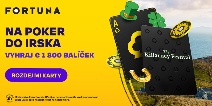 Kvalifikujte se na poker do Irska