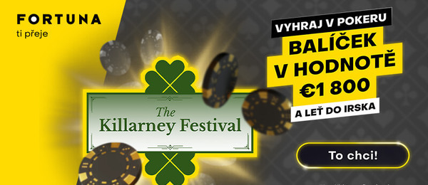 Kvalifikujte se s Fortunou do Irska na IPT Killarney