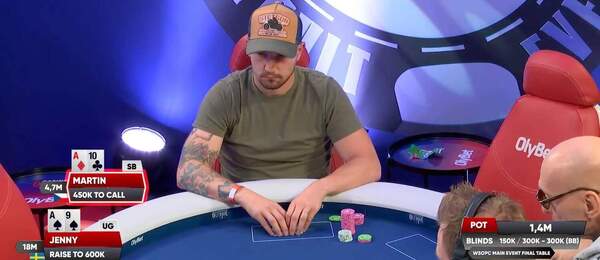 Martin Surovec na WSOPC Tallinn