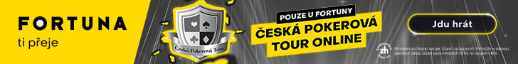 ČPT online se hraje na herně Fortuna Poker každý měsíc