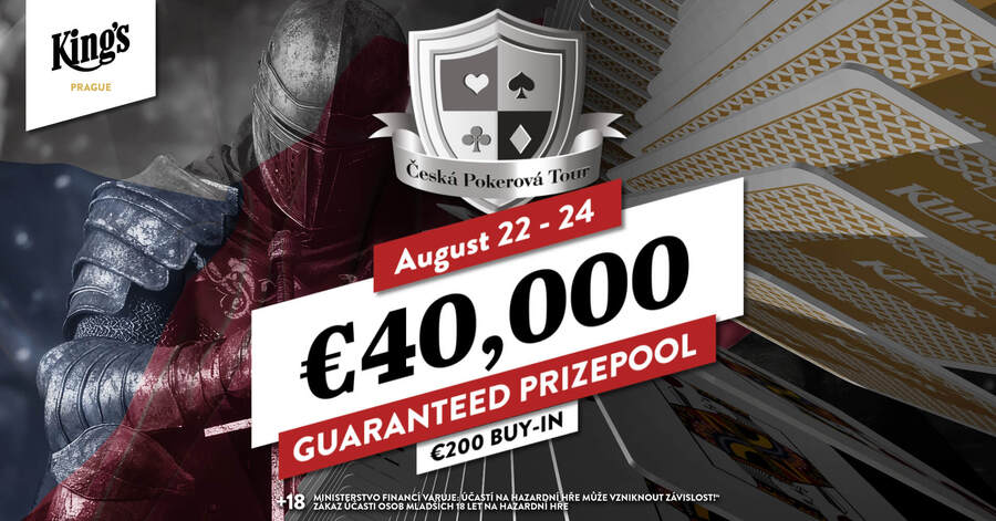 ČPT v King’s Casino Praha nabídne garanci €40.000