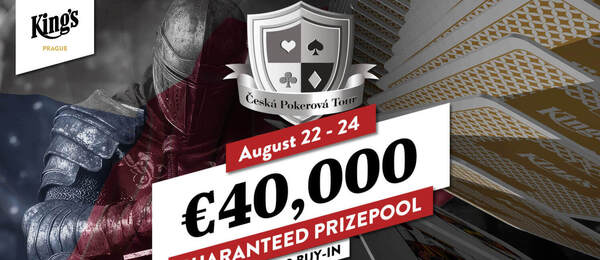 ČPT v King’s Casino Praha nabídne garanci €40.000