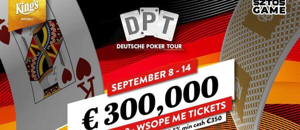 Main Event DPT garantuje minimálně €300.000 prize pool