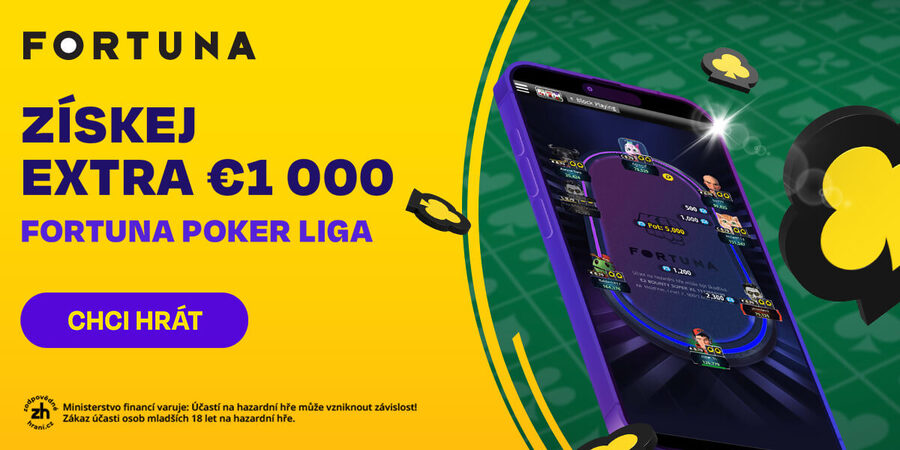 Fortuna Poker Liga startuje čtvrtou sezónu