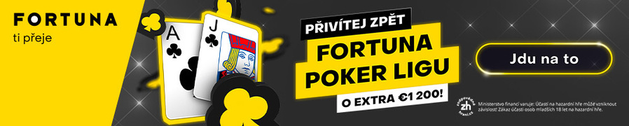 Fortuna Poker Liga je zpět!