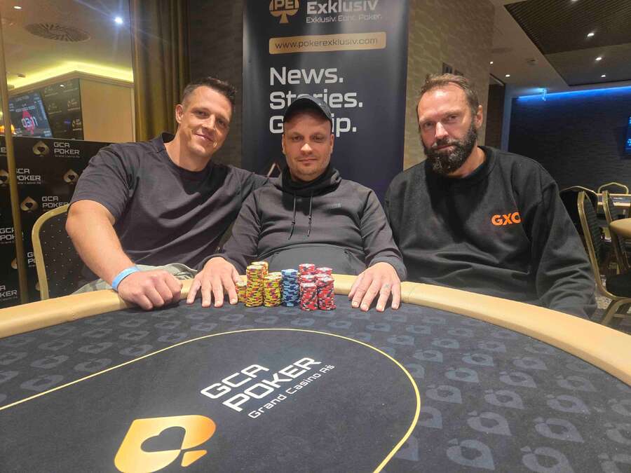 Michal Lískovec si odnesl výhru z pátečního turnaje v Grand Casinu Aš