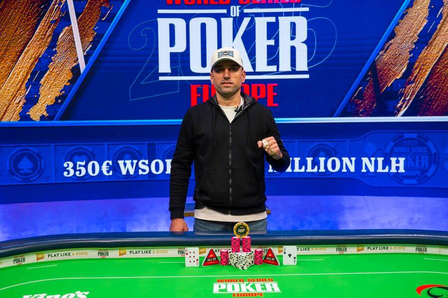 Stepan Budac je pohádkovým vítězem Eventu #2 na WSOP 2025 v King’s Rozvadov