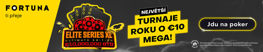 Zahrajte si Fortuna turnaje ze série Elite Series XL