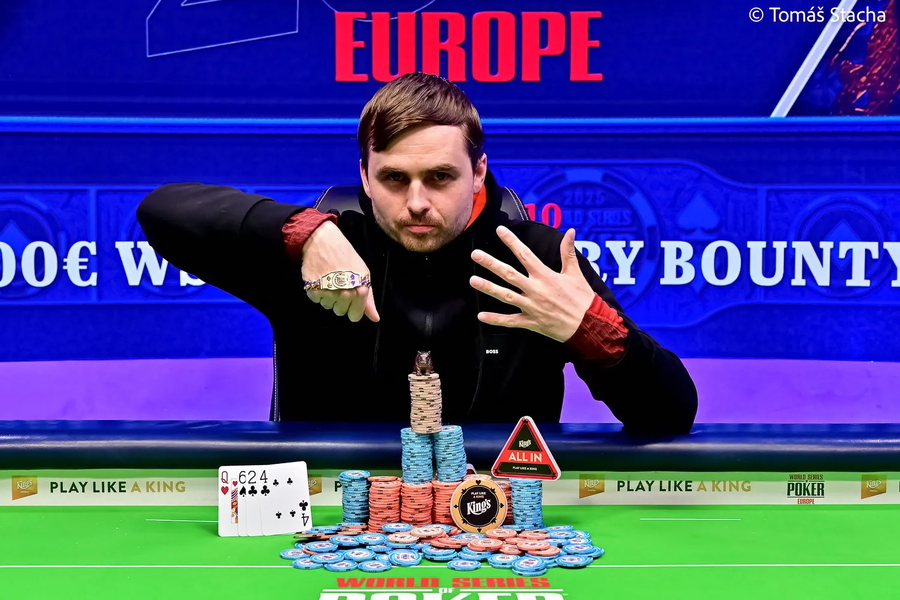 Martin Kabrhel je šampionem €10K PLO turnaje na WSOP Europe 2025