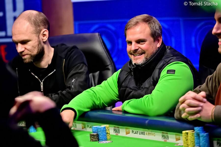 Bastian Gallitzendoerfer ve Dni 4 rozvadovského WSOPE Main Eventu