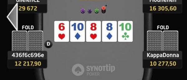 Poker do pokeru ozdobil turnaj týdne na herně SynotTip