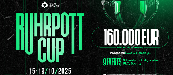 Ruhrpott Cup v Grand Casinu Aš garantuje v 9 turnajích €160.000