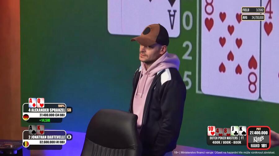 Cooler A-Q do A-K v rozvadovském King’s Resortu ve finále DPM