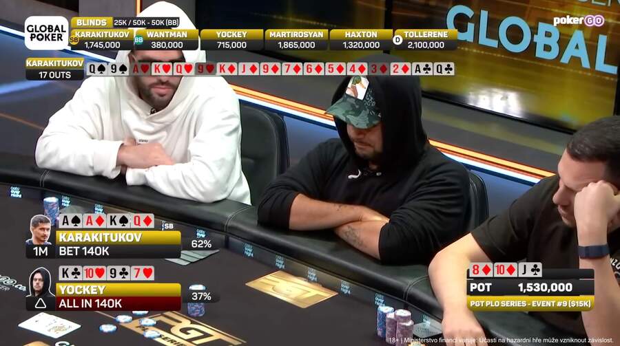 Kouzlo Omaha pokeru můžete obdivovat i v livestreamech na YouTube Kouzlo Omaha pokeru můžete obdivovat i v livestreamech na YouTube