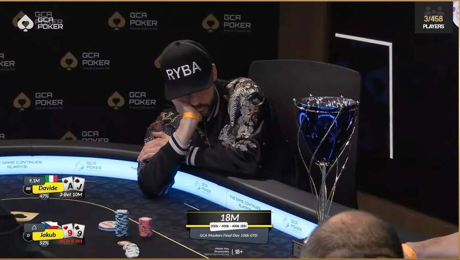 Jakub Vašíček skončil na 3. místě v turnaji GCA Masters