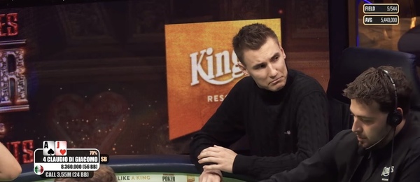 Zdeněk Žižka ve finále WSOPC Main Eventu nevytočil po 4-bet all-inu své A-5 do A-J