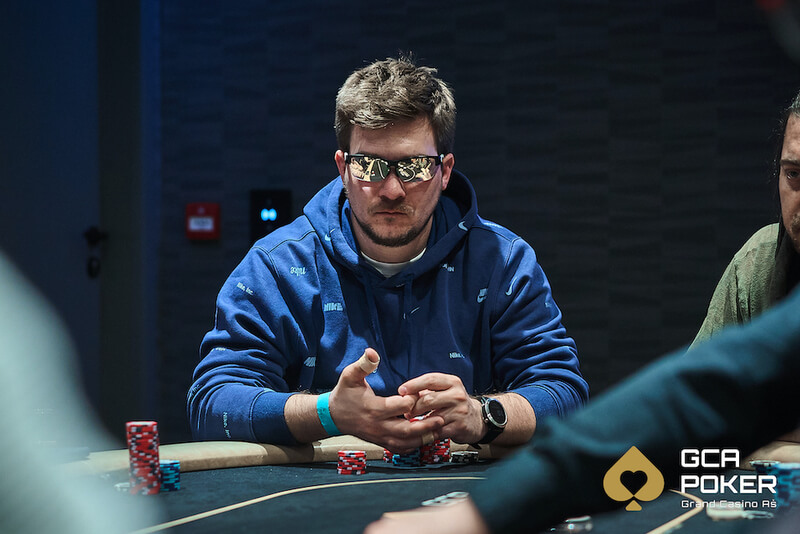 Český pokerový hráč Greiza v Grand Casinu Aš
