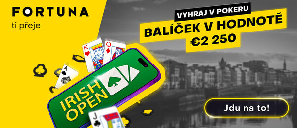 Vyhrajte s Fortunou balíček na Irish Open