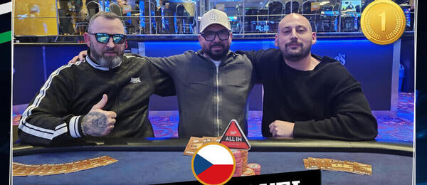 Robert Hakel zvítězil v NLH Turbo Bounty Eventu