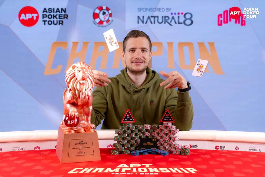 Roman Hrabec si z APTC Super High Rolleru na Taiwanu odnáší parádní trefu