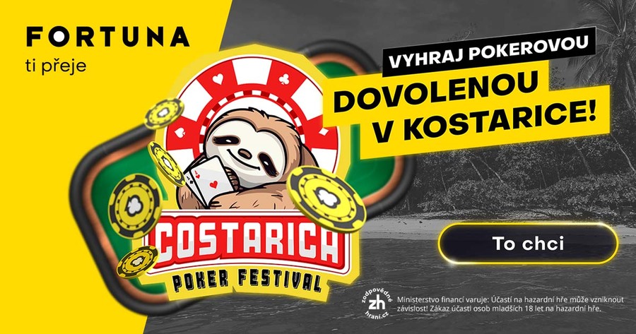 Zahrajte si kvalifikaci na Fortuně a užijte si pokerovou dovolenou v Americe