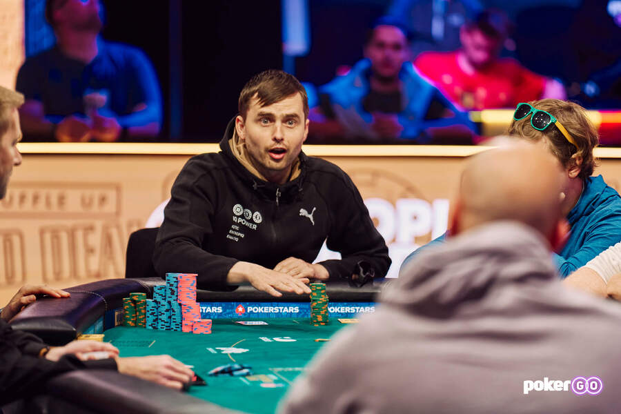 Martin Kabrhel během WSOP 2025 na PokerGO.com