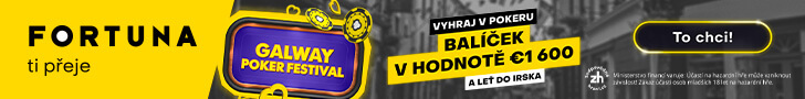 Online Fortuna kvalifikace na Galway Poker Festival