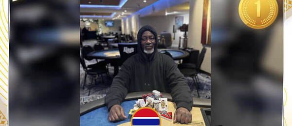 Momodou Jobe ovládl turnaj Crown Series v King’s Casinu Praha