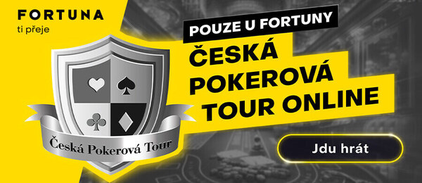 ČPT online na Fortuně garantuje minimálně €12.000 v prize poolu