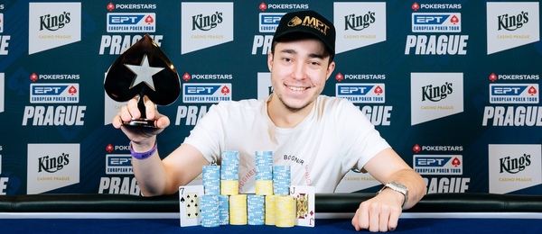 Marek Dlouhý bere titul z EPT Praha Hyper Turbo KO Freezeoutu
