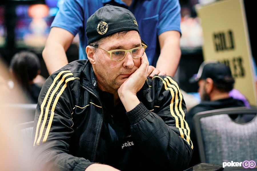 Phil Hellmuth na WSOP od PokerGO.com