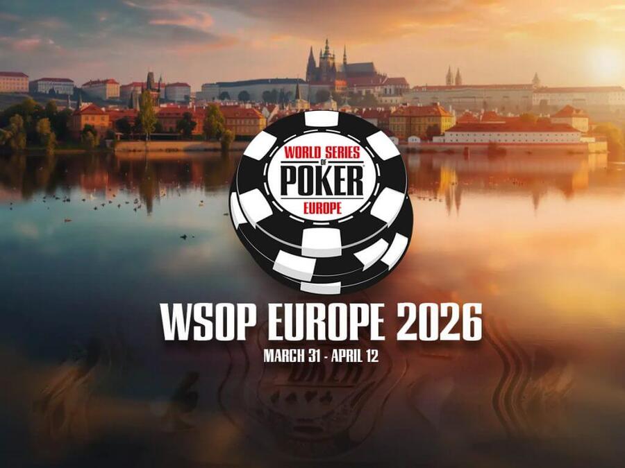 WSOP Europe 2026 v&nbsp;Praze bude hostit hotel Hilton, domov King’s Casina Praha