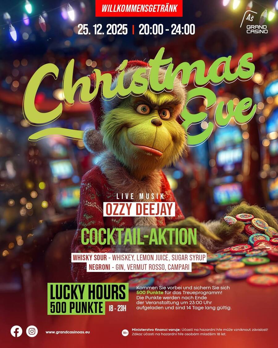 Hned po Štědrém dnu vás v&nbsp;GCA čeká nabitý Christmas Eve