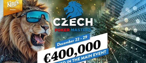 Czech Poker Masters garantuje €400.000 prize pool