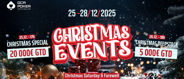 Speciální vánoční turnaje v Grand Casinu Aš