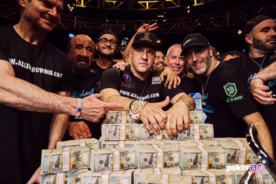 Michael Mizrachi na WSOP 2025 od PokerGO.com