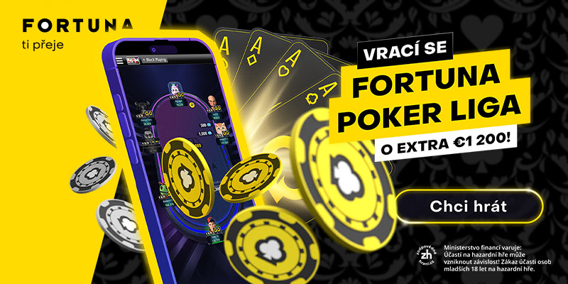 Začíná třetí sezóna Fortuna Poker Ligy