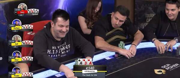 Streamovaná cash game v Grand Casinu Aš